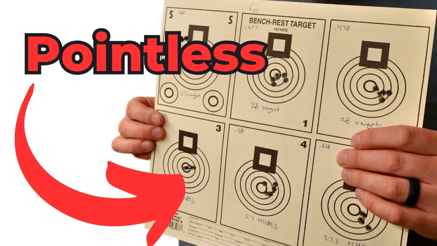 Science Agrees, 5 shot groups are pointless